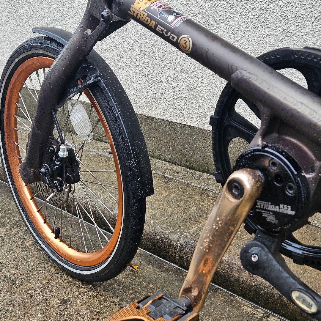 STRiDA EVO 3♪１８インチ♪ストライダ ブロンズ 内装3段変速