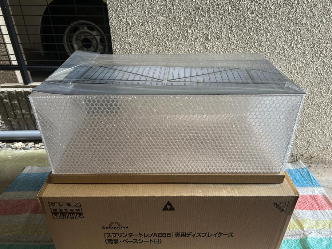 未使用 デアゴスティーニ スプリンタートレノ AE86 背景・ベースシート付