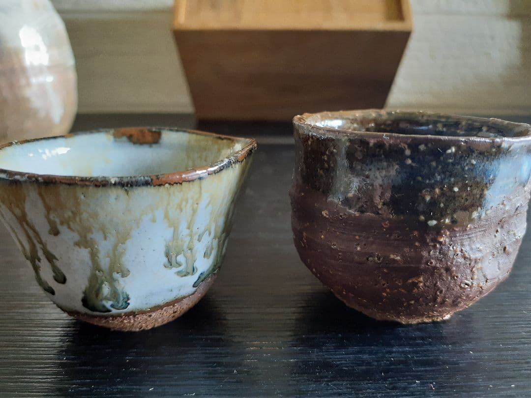 萩焼 12代田原 陶兵衛 酒器