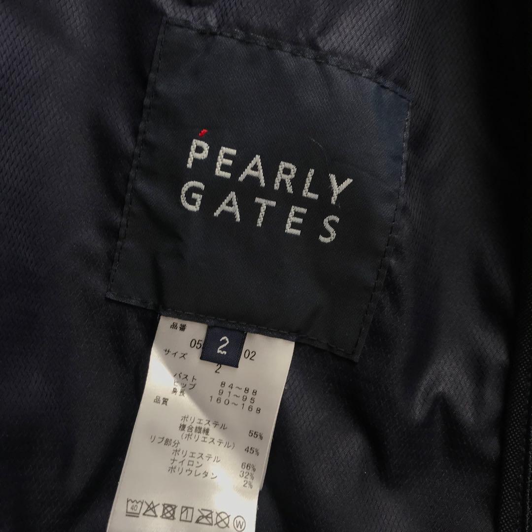 PEARLY GATES ブルゾン　アウター　サイズ2 ネイビー　レディース