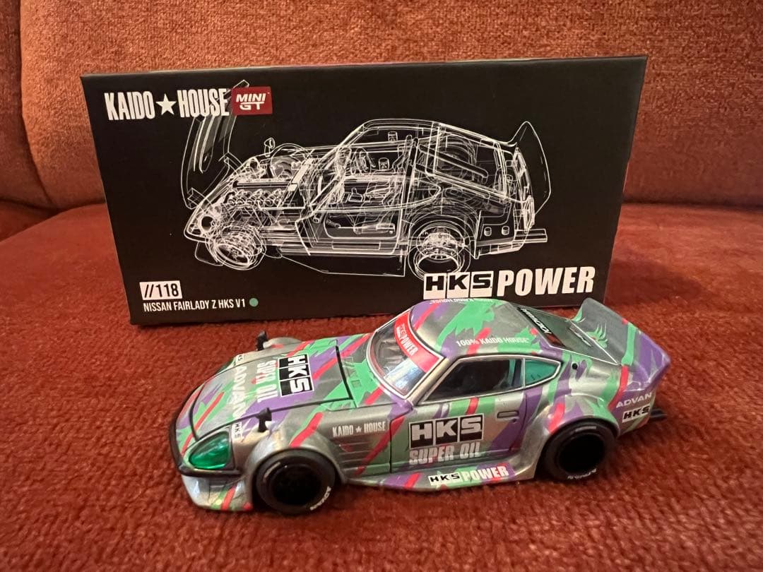 MINI GT 街道ハウス　510&Zチェイス　オマケ2台