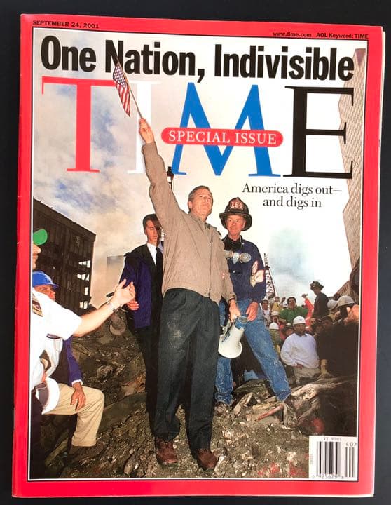 9.11 米同時テロ特集　TIME誌＋Newsweek誌 US版（4冊セット）