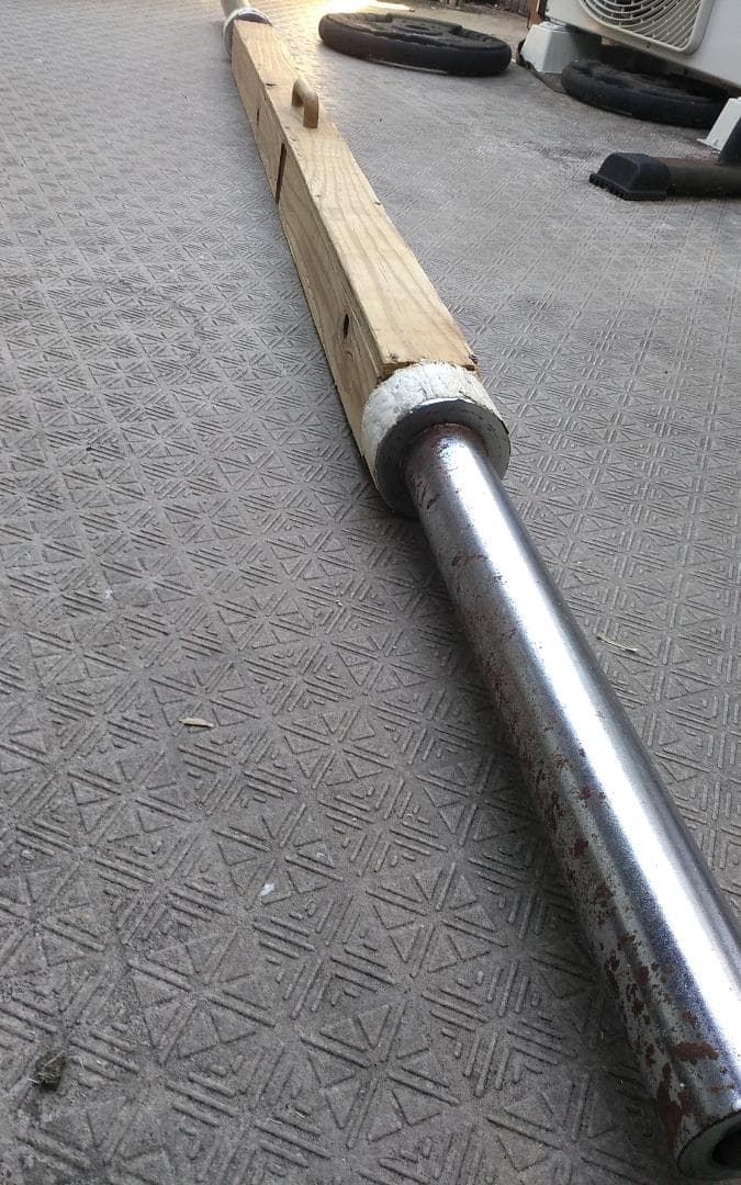 ゆん様★専用■他の方購入不可ですBODYMAKERオリンピックシャフト220ｃｍ