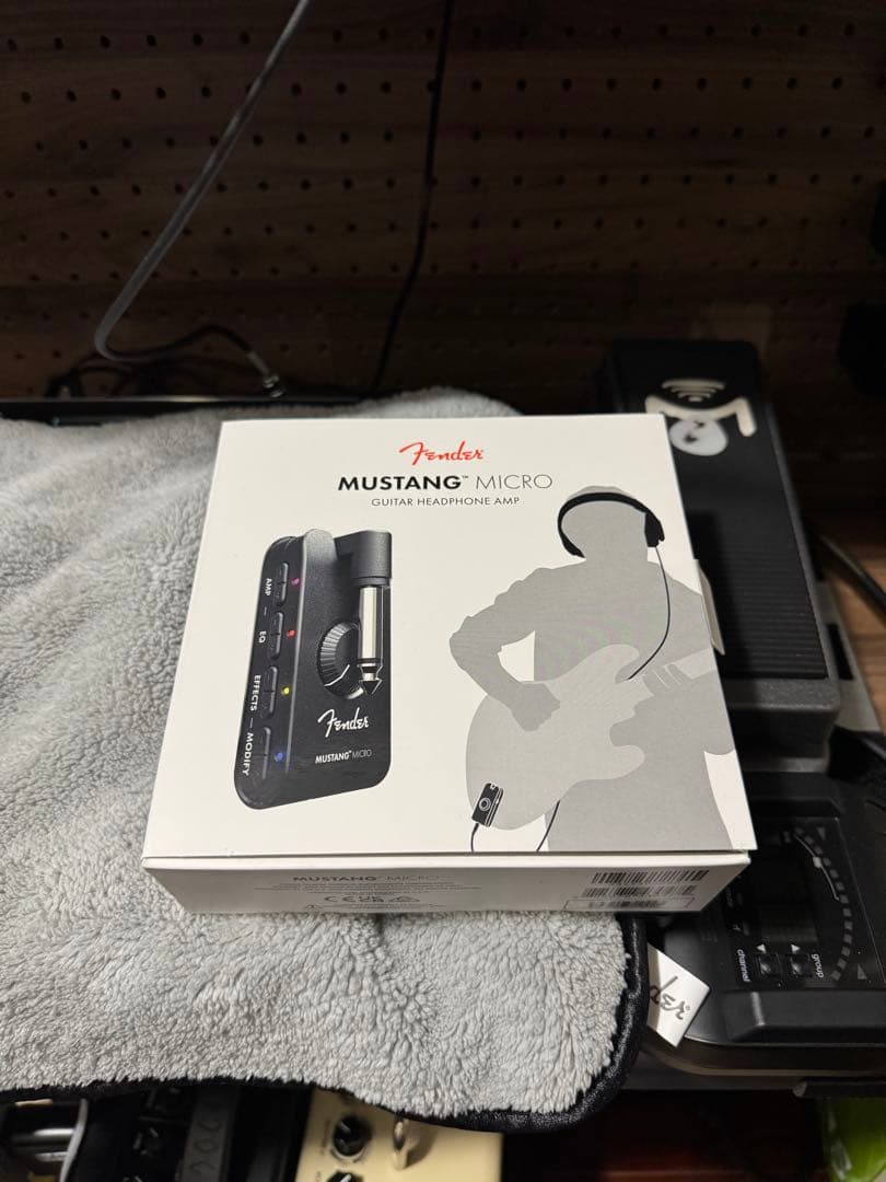 Fender Mustang Micro ギター用ヘッドフォンアンプ