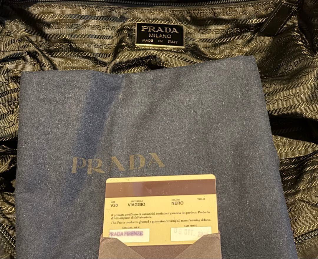 PRADA ボストンバッグ　CELINE・Christian Dior オマケ