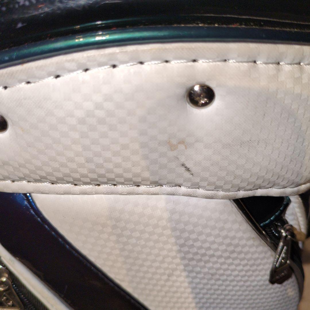 ルコックスポルティフ ゴルフ キャディバッグ９型【ホワイト】美品！