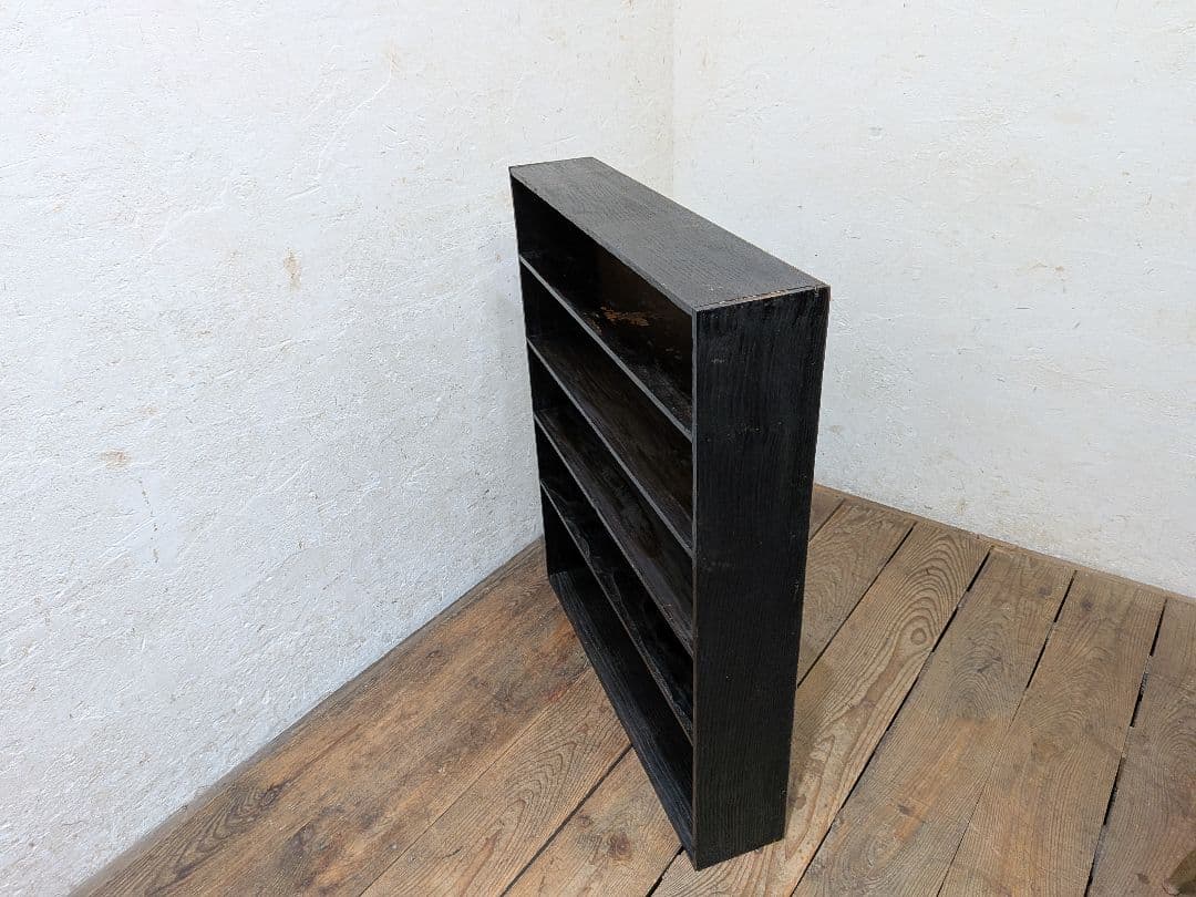 1131 ビンテージ　薄型　ディスプレイラック　飾り棚　陳列棚　小物入れ　レトロ