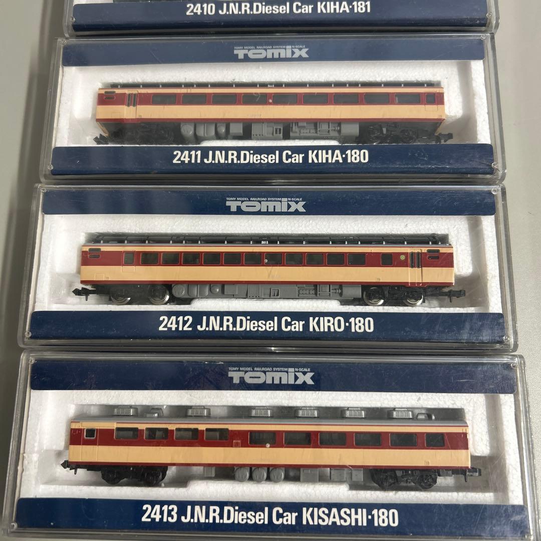 JRキハ181形×3 キロ180形　キサシ180形 キハ180形