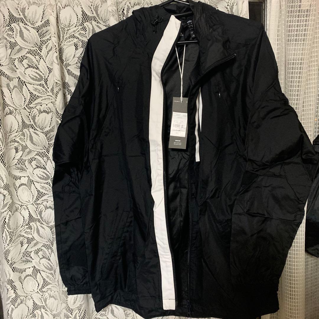 adidas ジャージ上下セット ブラック/ホワイト MS