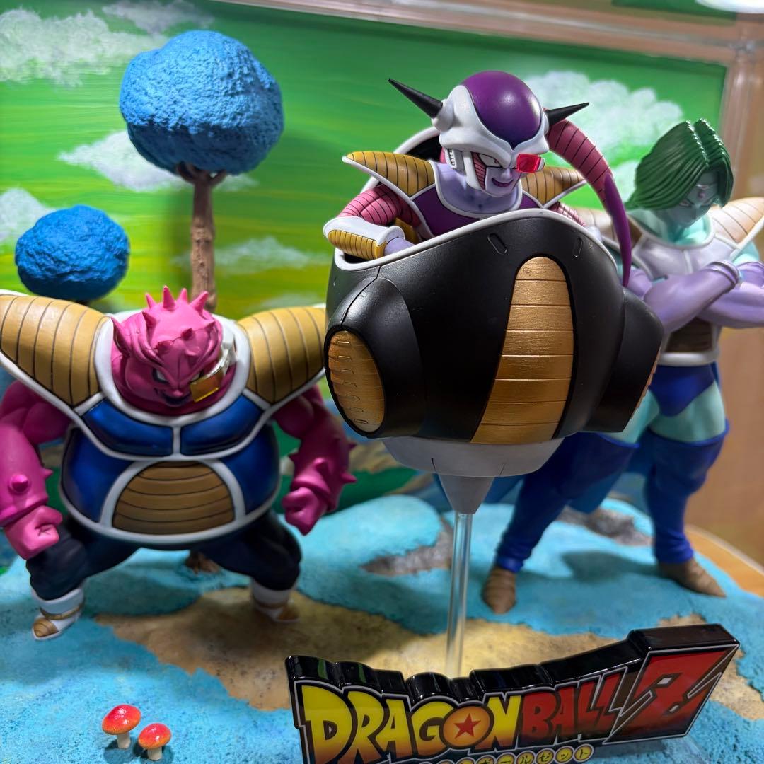 ドラゴンボール ジオラマ リペイント 自作 ナメック星 フィギュア