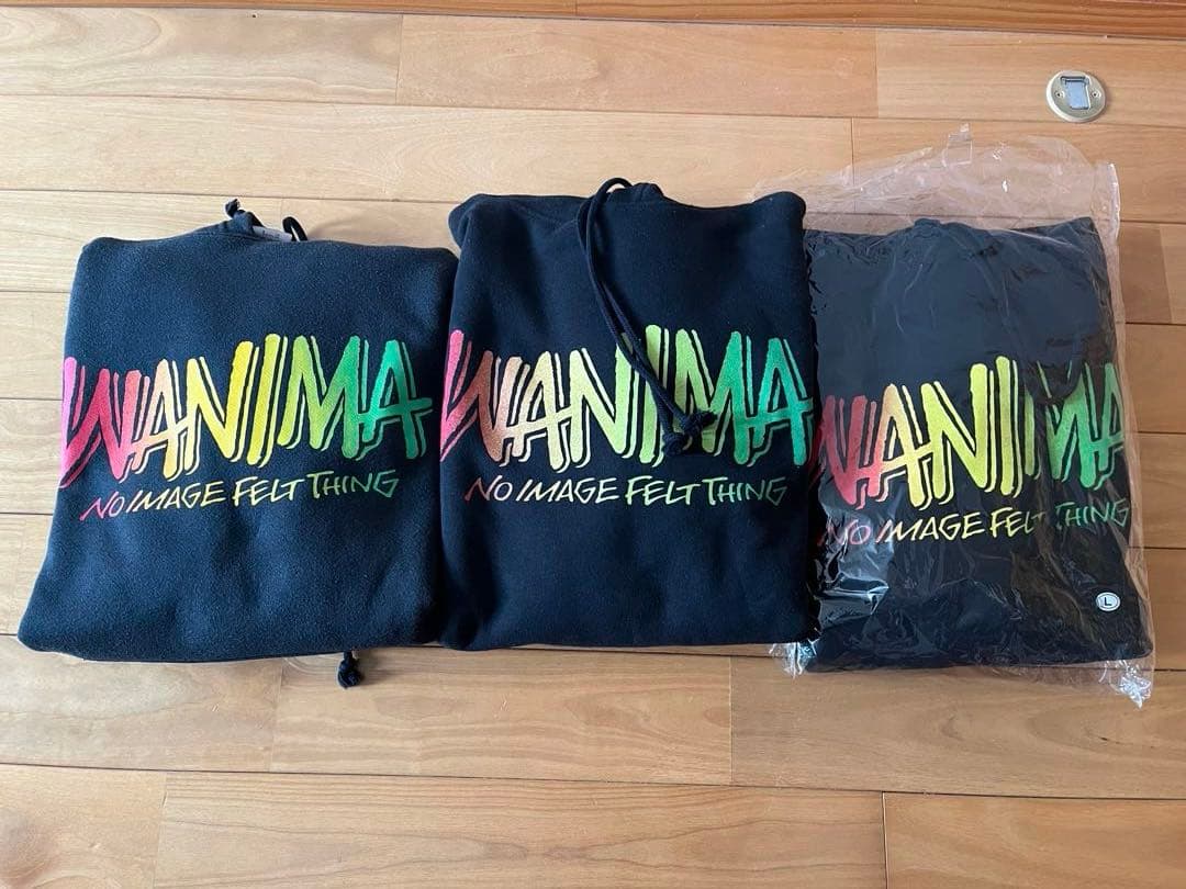 WANIMA KENTA 猿 フェイスロゴパーカー 3点セット