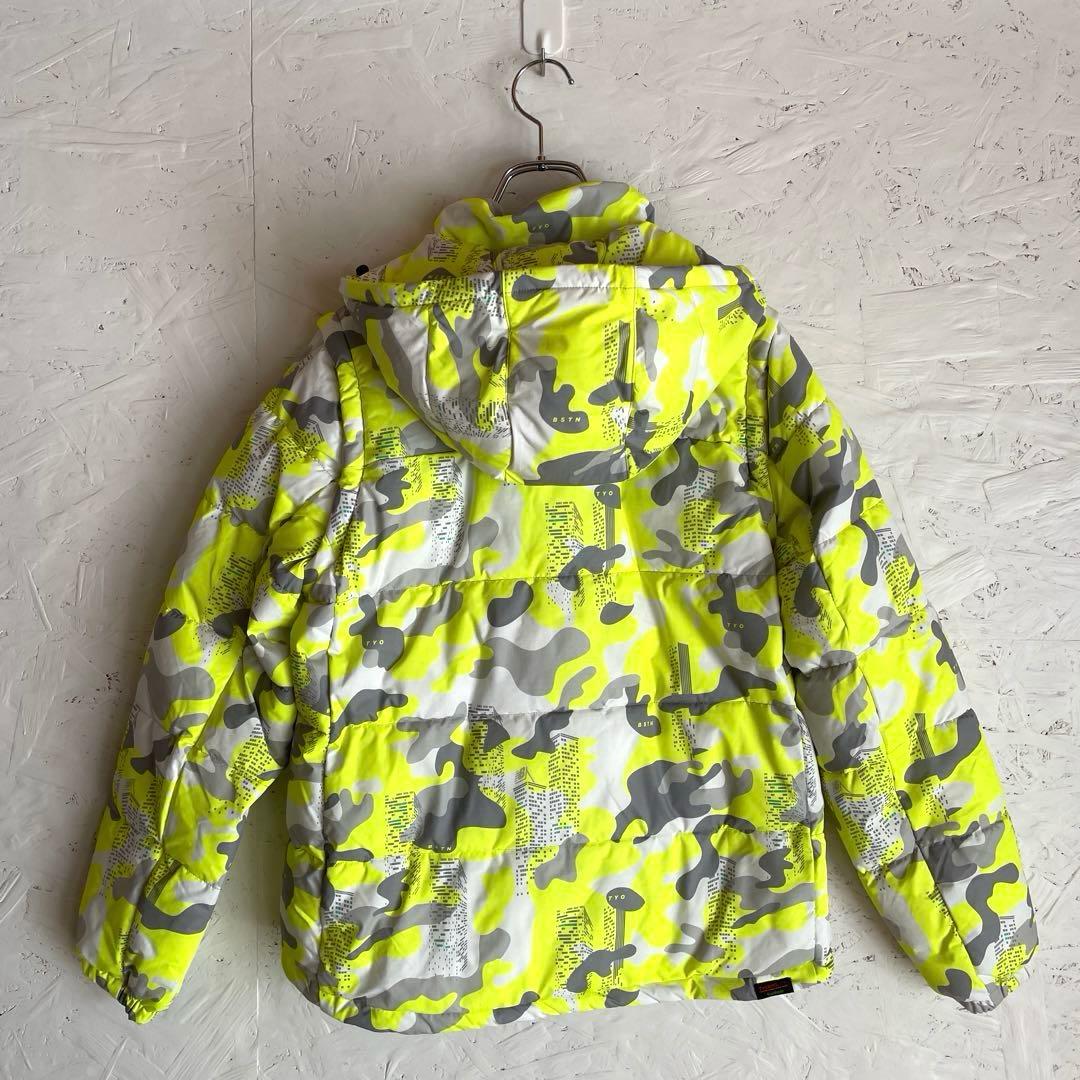 ゴルフウェア【newbalance】4WAY中綿フルジップブルゾン　迷彩柄　2