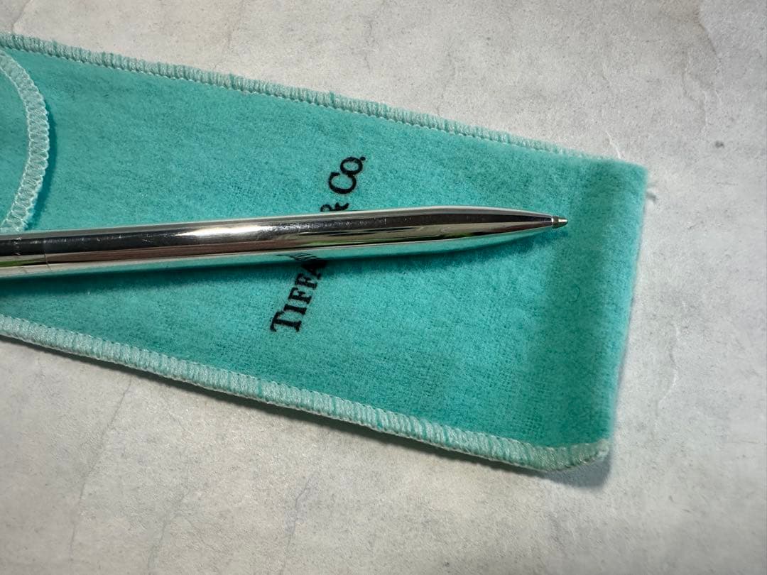 インク切れ ティファニー 925刻印 Tクリップ ツイスト式 シルバーカラー