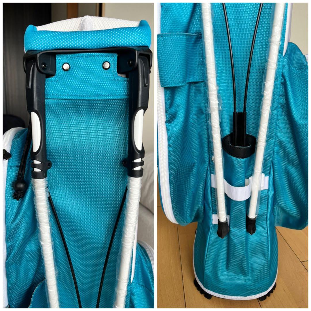 美品　希少PUMA スタンド式キャディバッグ 軽量仕様　レディース　ベルト無し