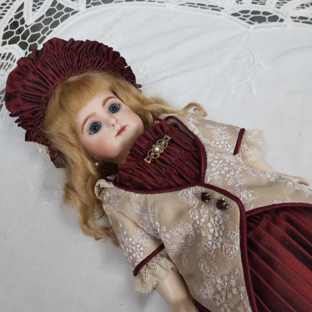 アンティークドール　リプロ　人形　作家　ビスクドール　ダネルパリスベベ
