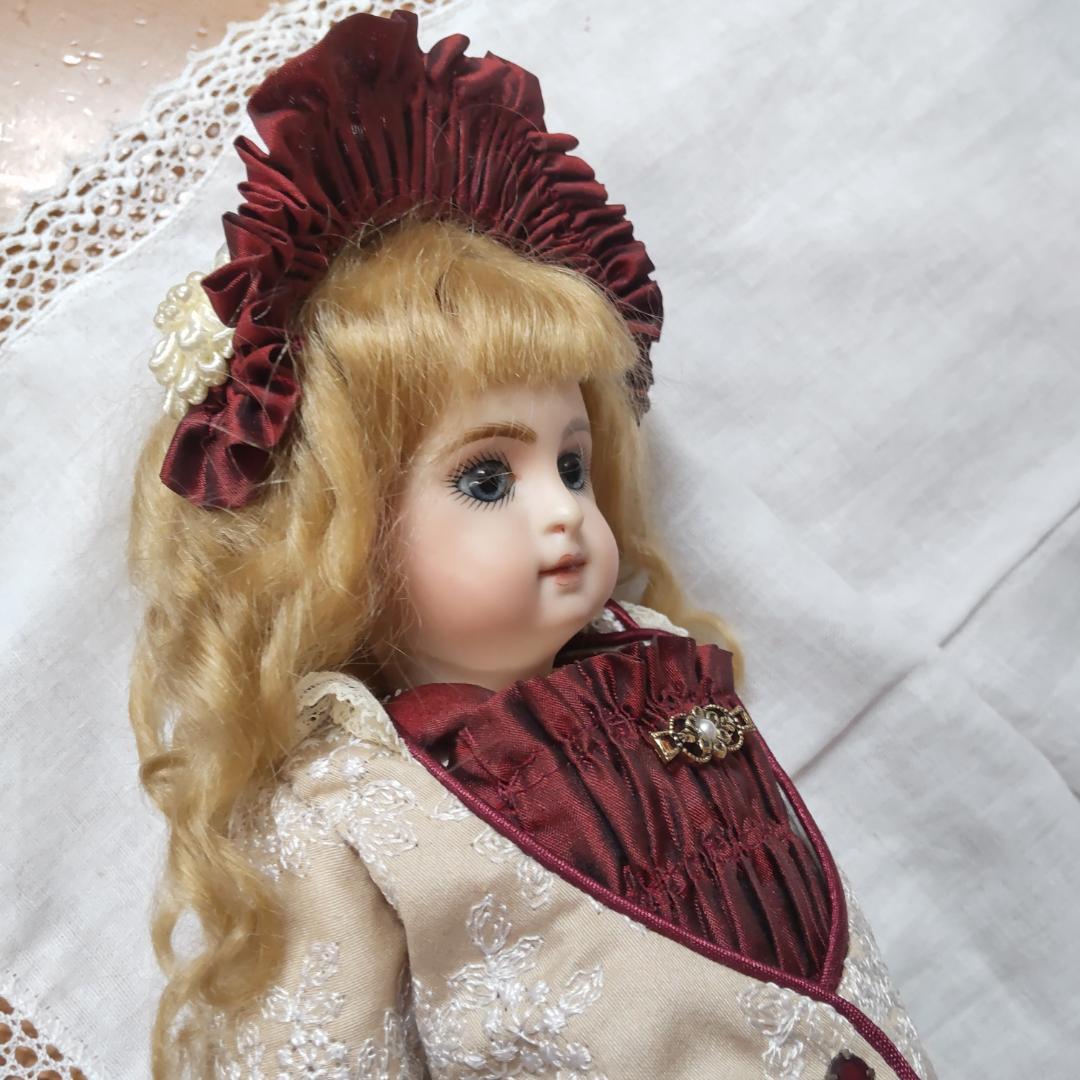 アンティークドール　リプロ　人形　作家　ビスクドール　ダネルパリスベベ