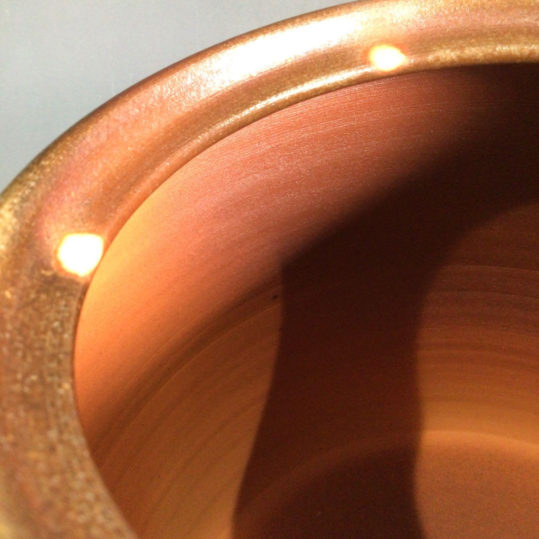 Ｐ２６６　水指　『信楽焼』『河合慶治造』　共箱　茶道具