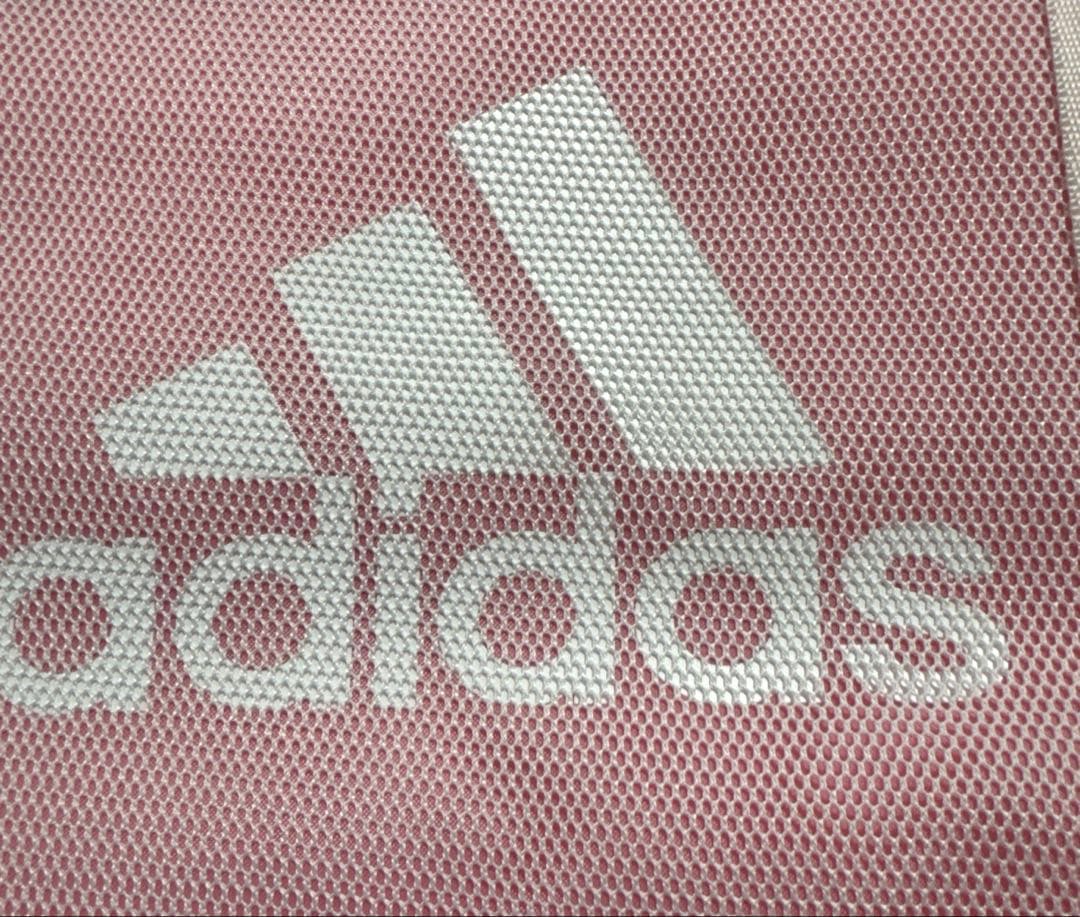 アディダスゴルフレディースボストンバッグ ホワイトピンク