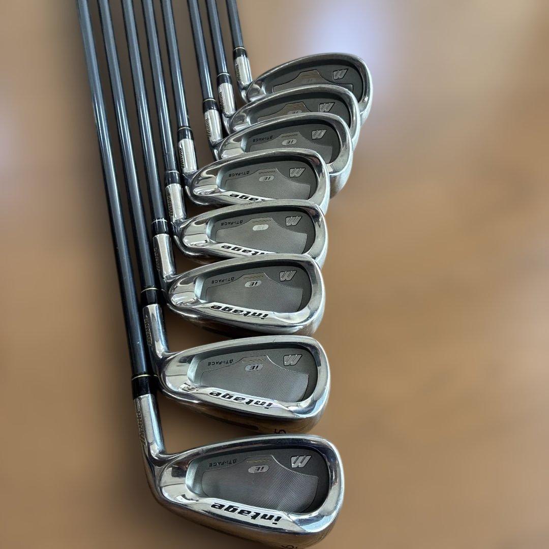 MIZUNO Intage iEアイアンセット 8本 カーボン製