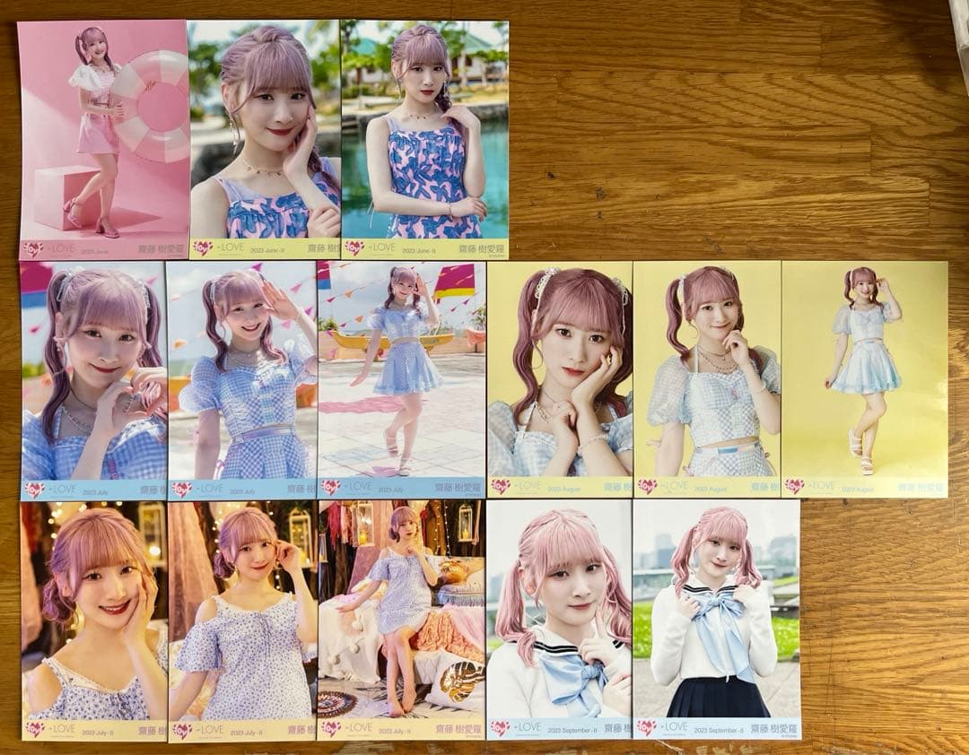 = LOVE イコラブ 齋藤樹愛羅 生写真 109枚 まとめ売り ほぼコンプ