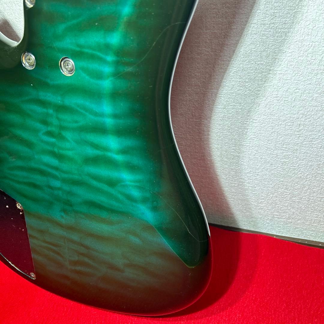 H*T様 アイバニーズ　4弦エレキベース　SDGR ソフトケース　グリーン