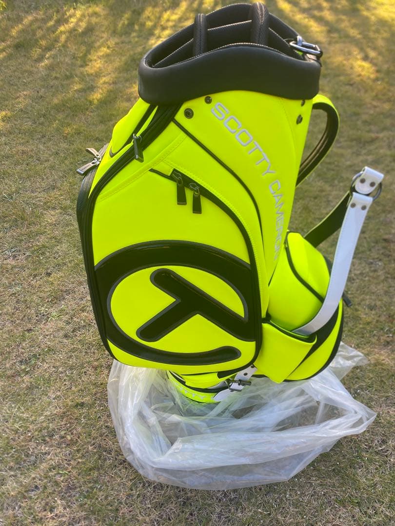スコッティーキャメロンツアースタッフバッグ Eddie Mame ライム
