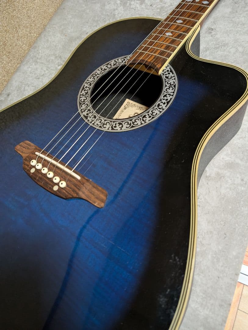 弾き語りなら！ARIA エレアコ AMB35BLS 音出良好　アコギもOK！