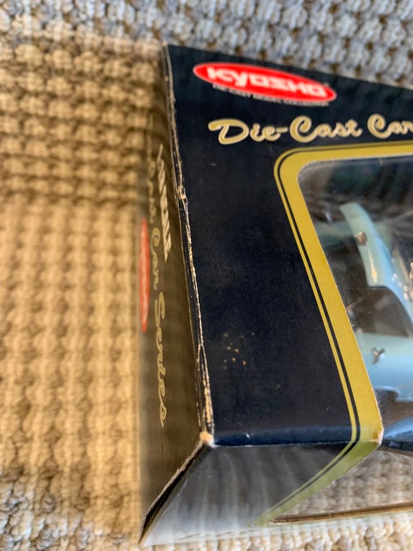 極レア　状態良し　京商　オースチン　ミニ　カントリーマン　ブルー　1/18