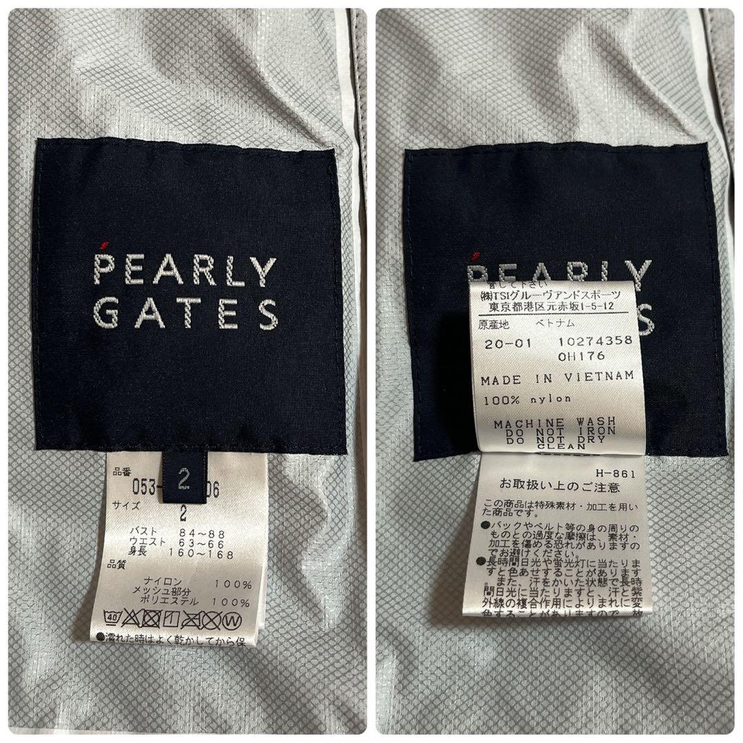 新品タグ付　パーリーゲイツ　レインワンピース　2WAY フード ネイビー　L　２