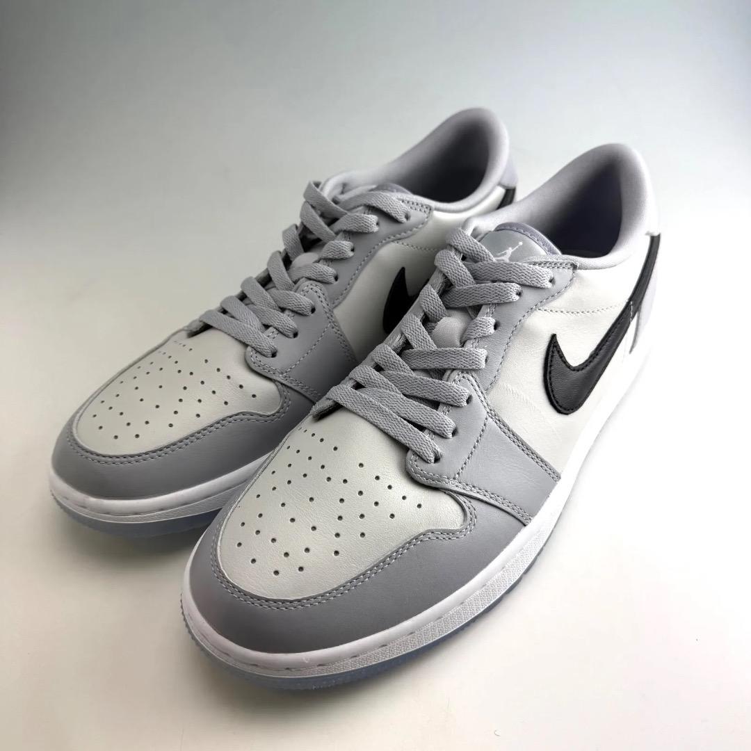 28.5cm ナイキ エアジョーダン1 ロー ゴルフ \"ウルフグレー\"