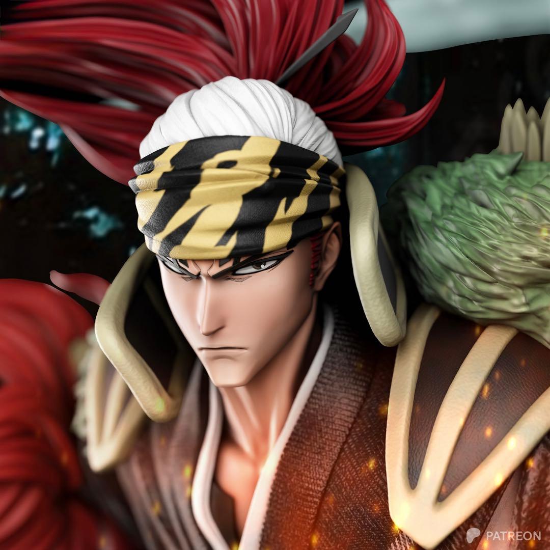 ガレージキット　阿散井恋次　BLEACH スケール画像参照　未塗装未組立