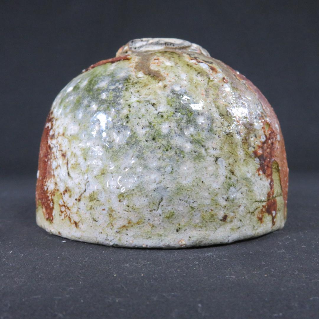 萩焼 水尾峰雪 抹茶碗 茶器 茶道具 木箱 共箱 素朴 荒々しい