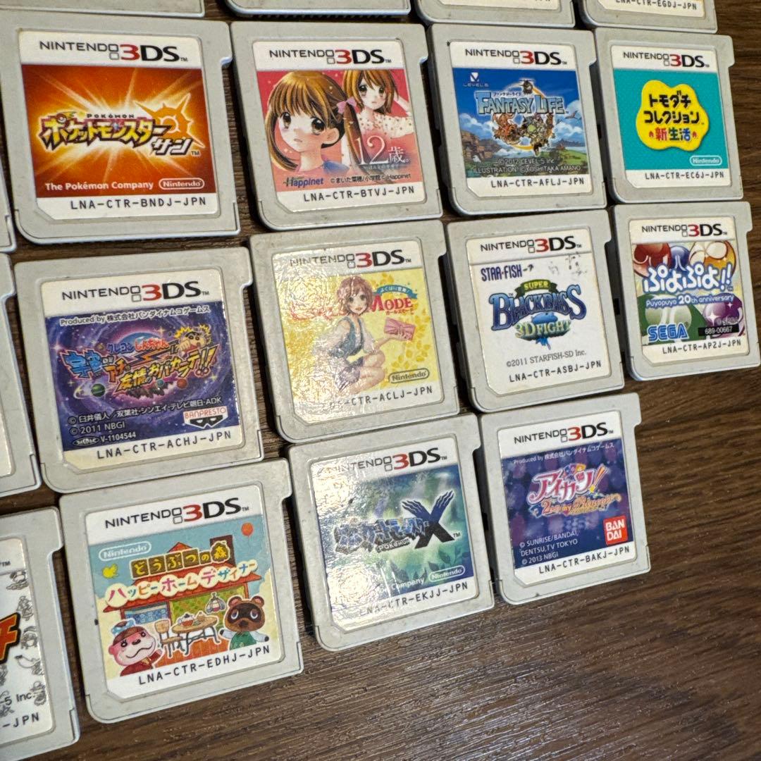 DSソフト　3DSソフトまとめ売り　ジャンク　49枚