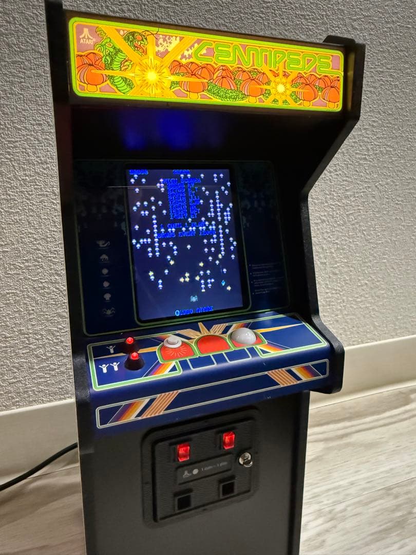 Atari CENTIPEDE 1/6スケールアーケードゲーム