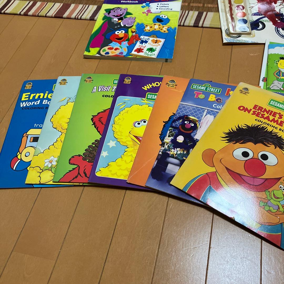 SESAME STREET セサミストリート　12冊セット＋おまけ　レトログッズ