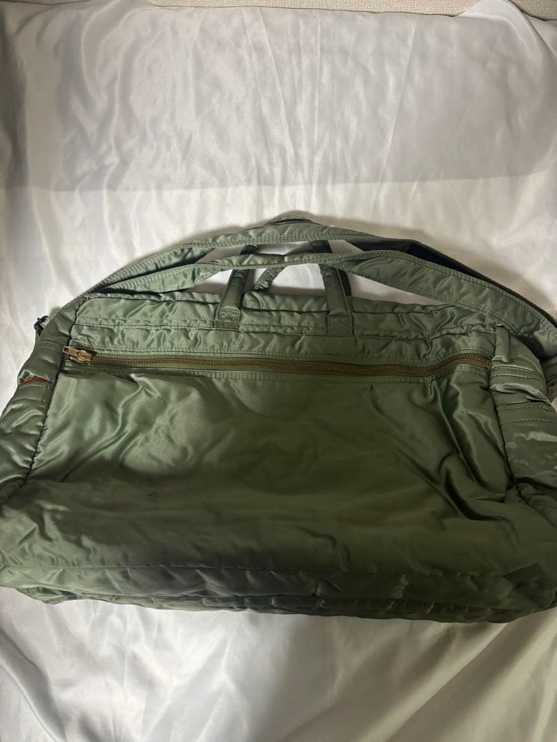 廃盤 希少 ポータータンカー ボストンバッグL ショルダーバッグ 大容量セージ