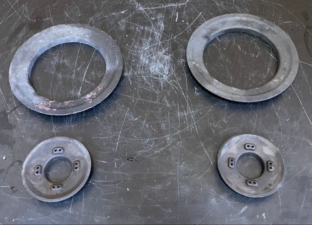 動確済み 業務用 マルゼン 2口 卓上ガスコンロ M-222C 都市ガス 大阪