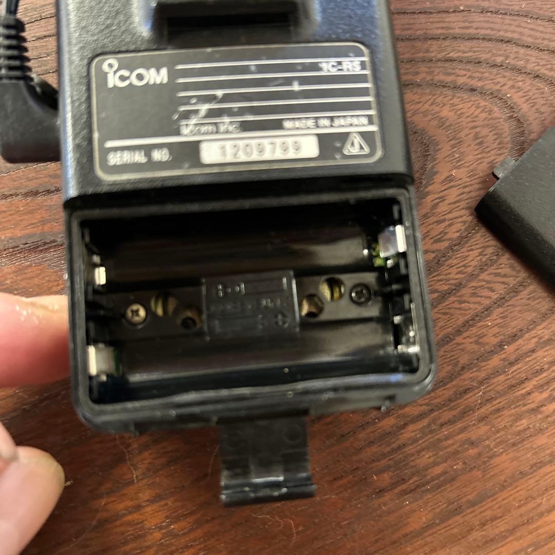 アイコム ICOM IC-R5 広帯域ハンディ受信機　エアバンド