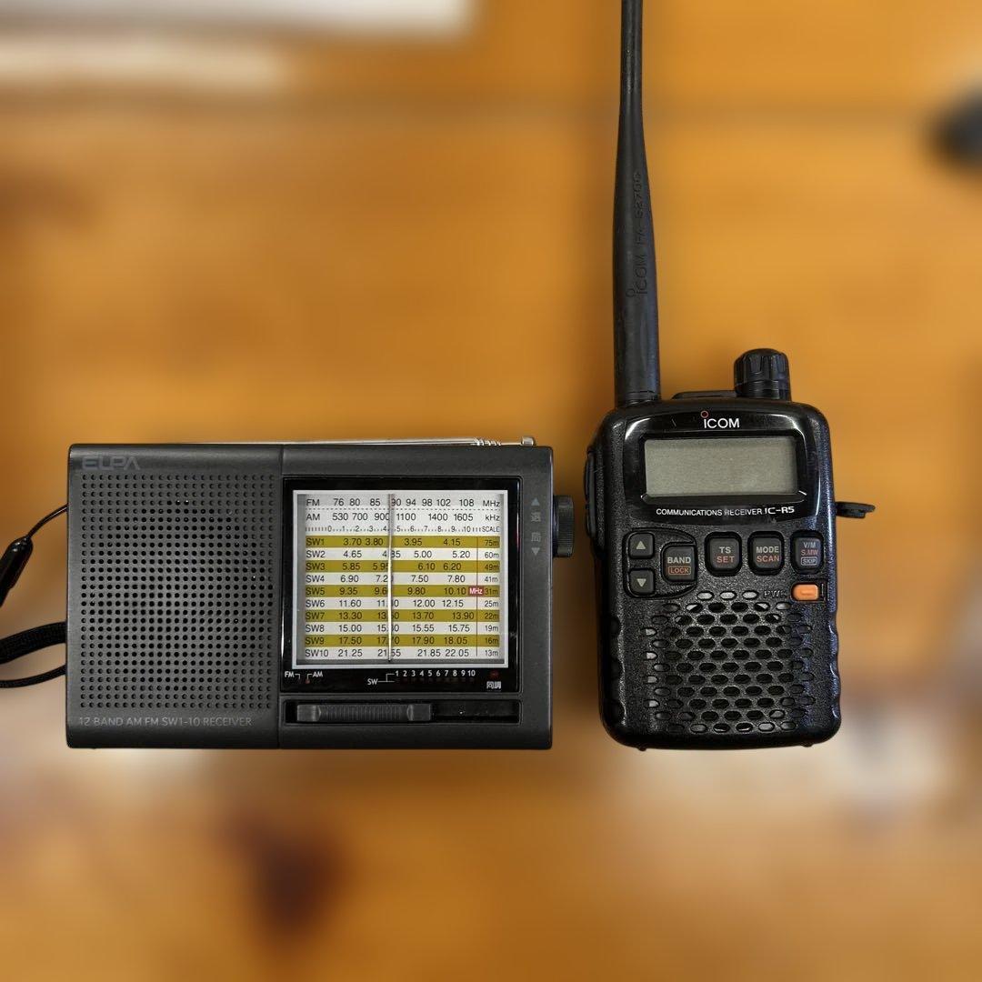 アイコム ICOM IC-R5 広帯域ハンディ受信機　エアバンド