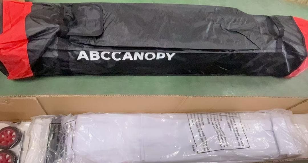 ABCCANOPY タープテント 3mx3m 横幕4枚 大型テント 6-8人用
