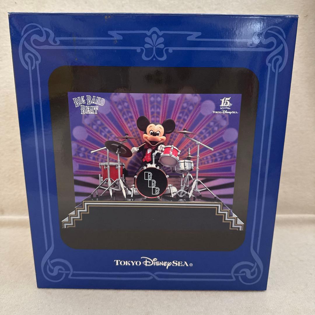 ビッグバンドビート　ミッキー　フィギュアリン　ディズニーシー15周年　希少