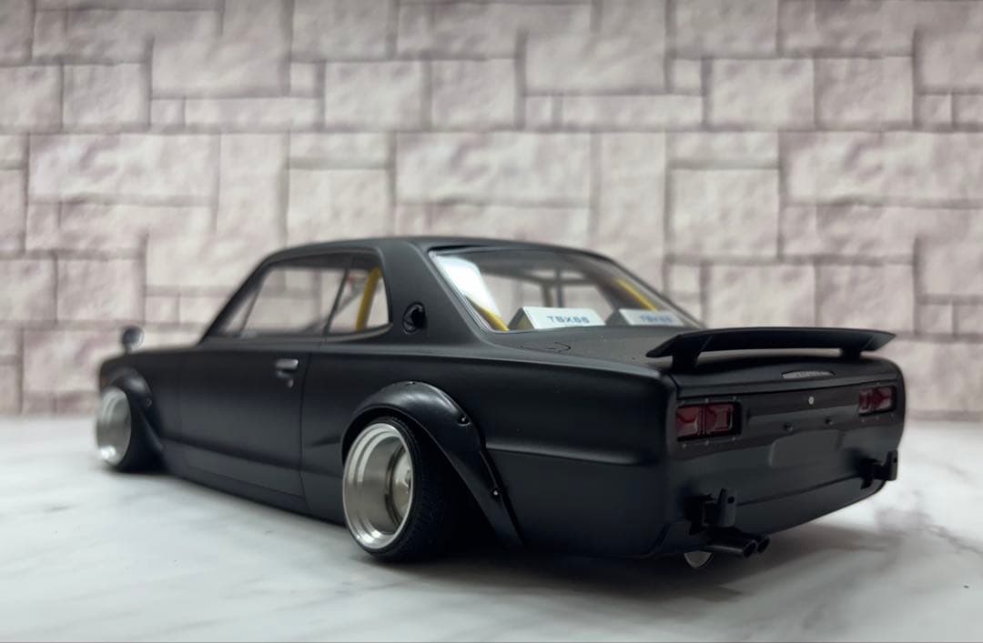 1/18イグニッションモデル ハコスカGTR 鉄ッチン深リムカスタム