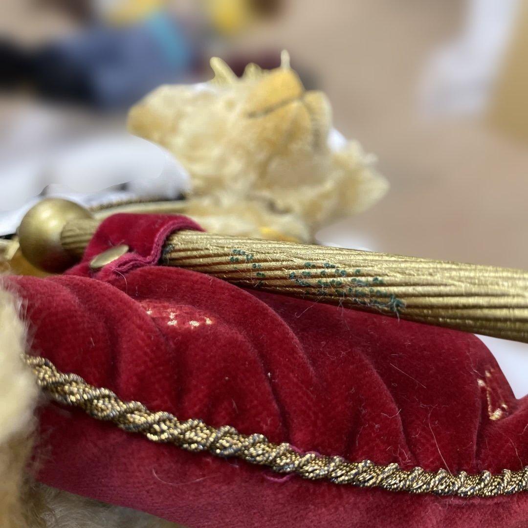 クイーンエリザベス2世　テディベア　Hermann限定 NO.377