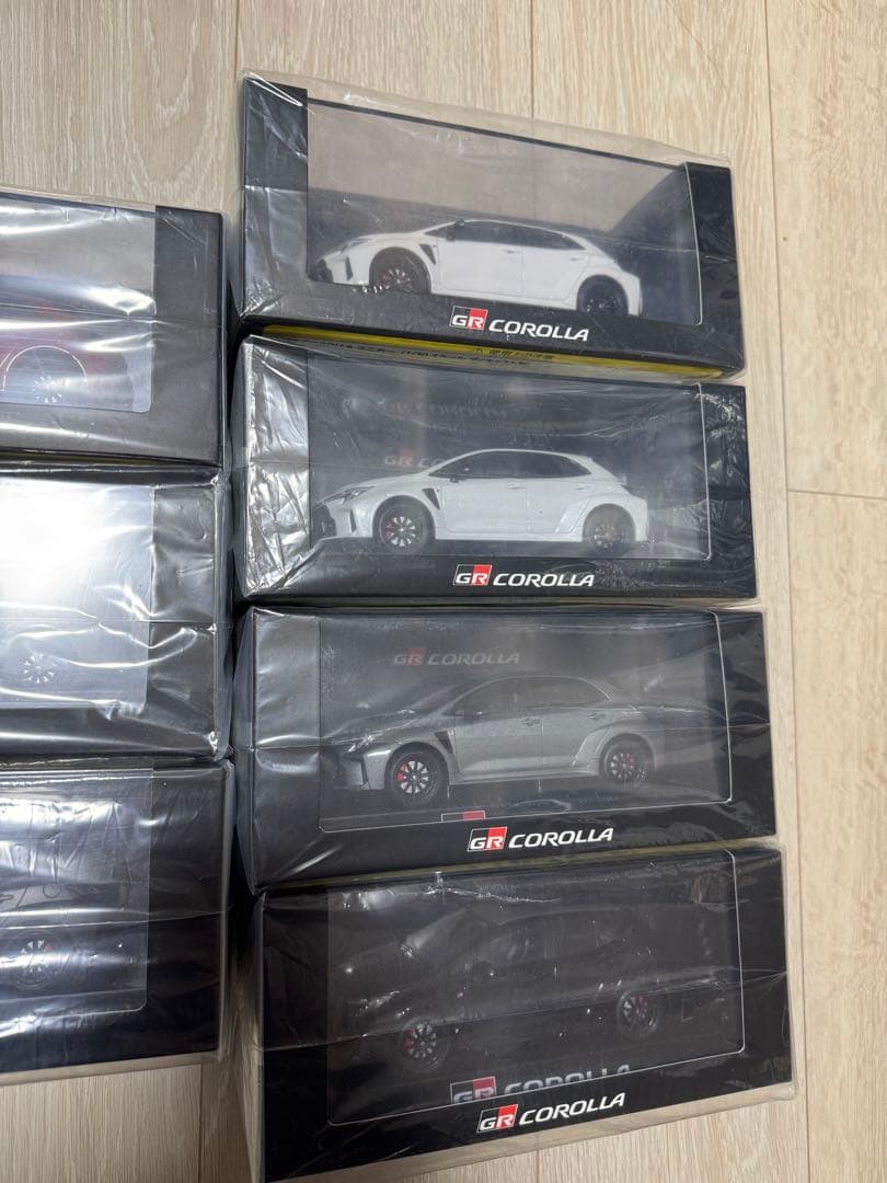 【新品・未開封】GR COROLLA ミニカー 7台セット