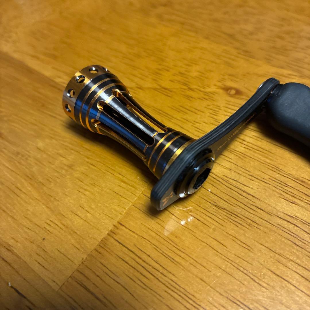 プレッソRCS 3.9mm カーボンハンドル ブラック/ゴールド