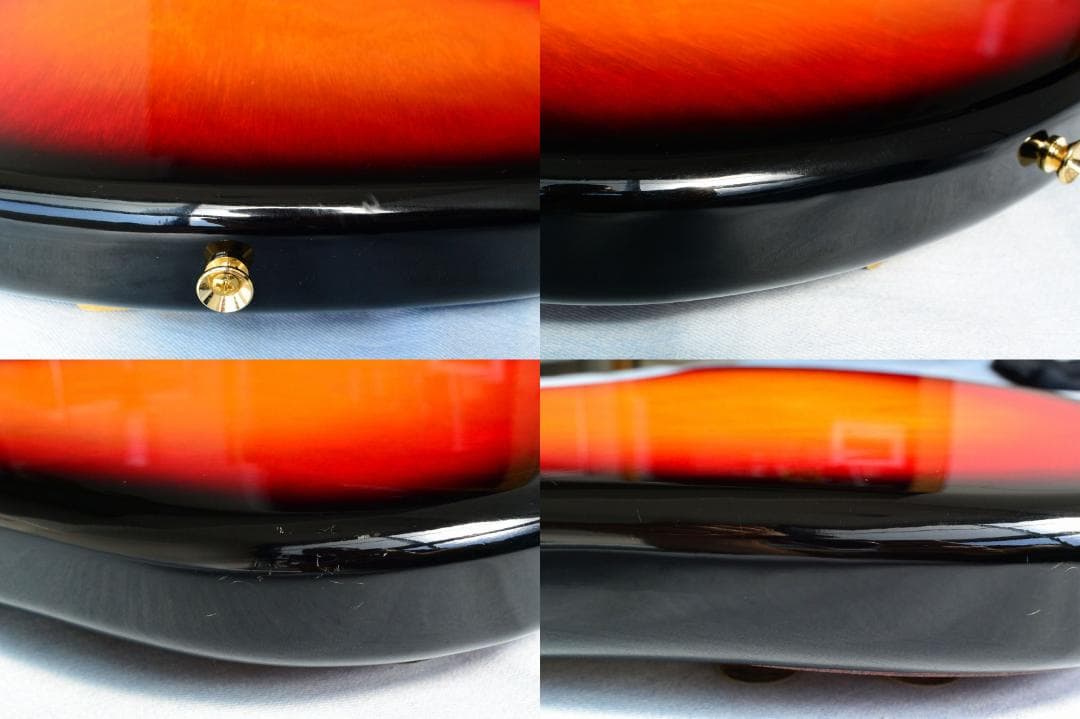 YAMAHA SB-600 特製パーツ多数 ブラスブリッジ＆ジョイントプレート等