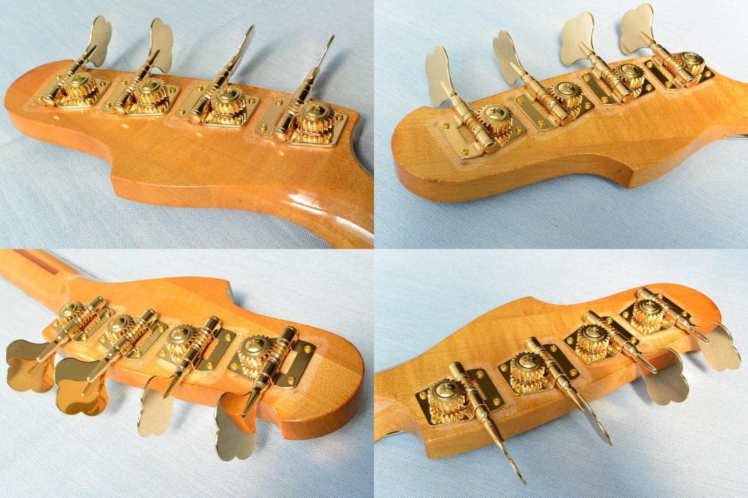 YAMAHA SB-600 特製パーツ多数 ブラスブリッジ＆ジョイントプレート等