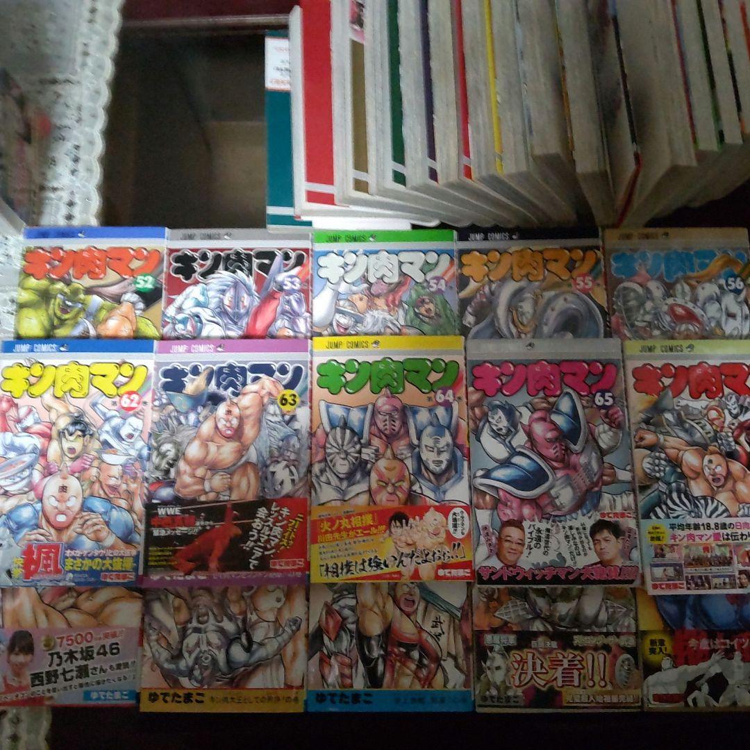 キン肉マン .37巻〜91巻まで.写真は 最後まで見てね新刊90巻91巻写真あり