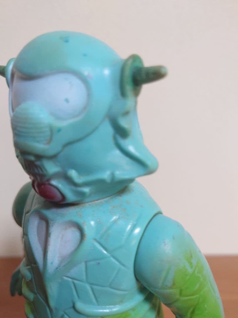 【当時もの】ブルマァク　ソフビ　ベル星人　スタンダード　ウルトラセブン