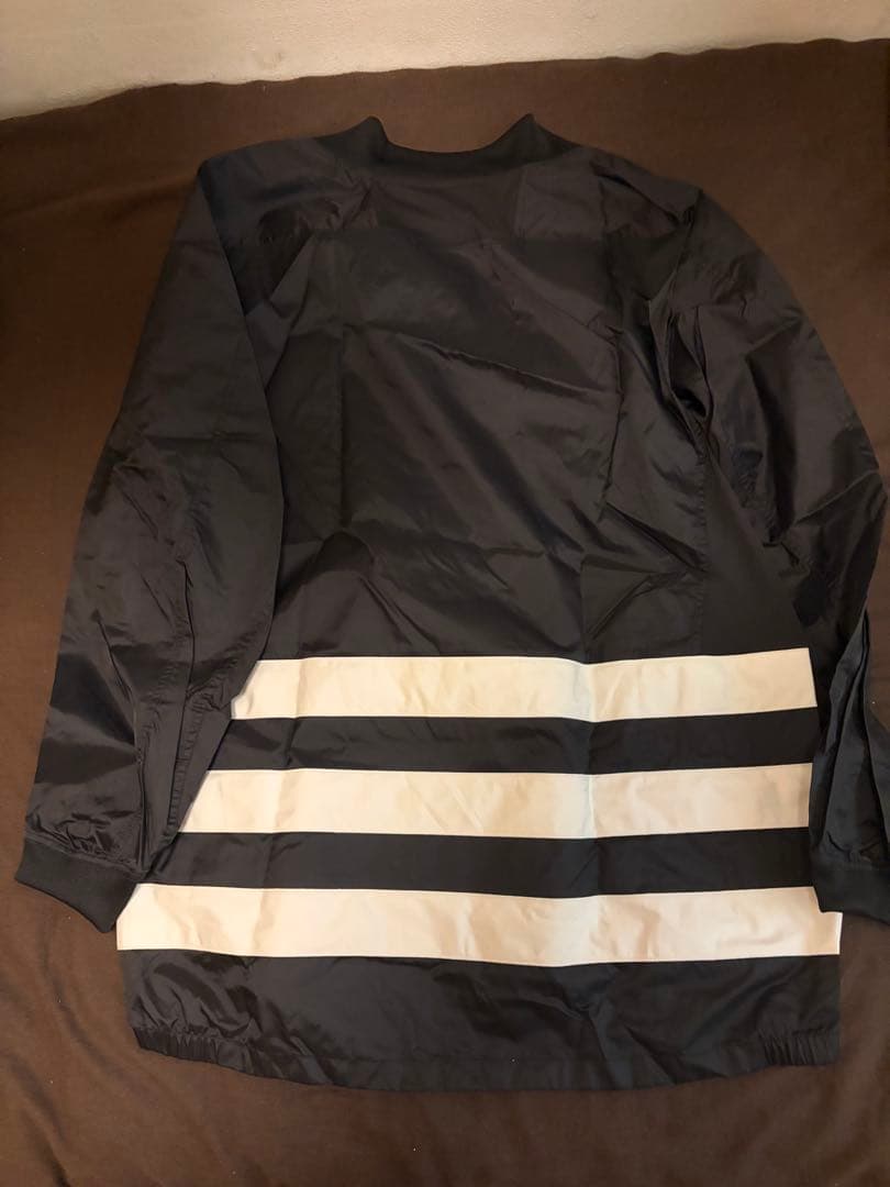 adidas 黒 長袖 ウォームアップウェア
